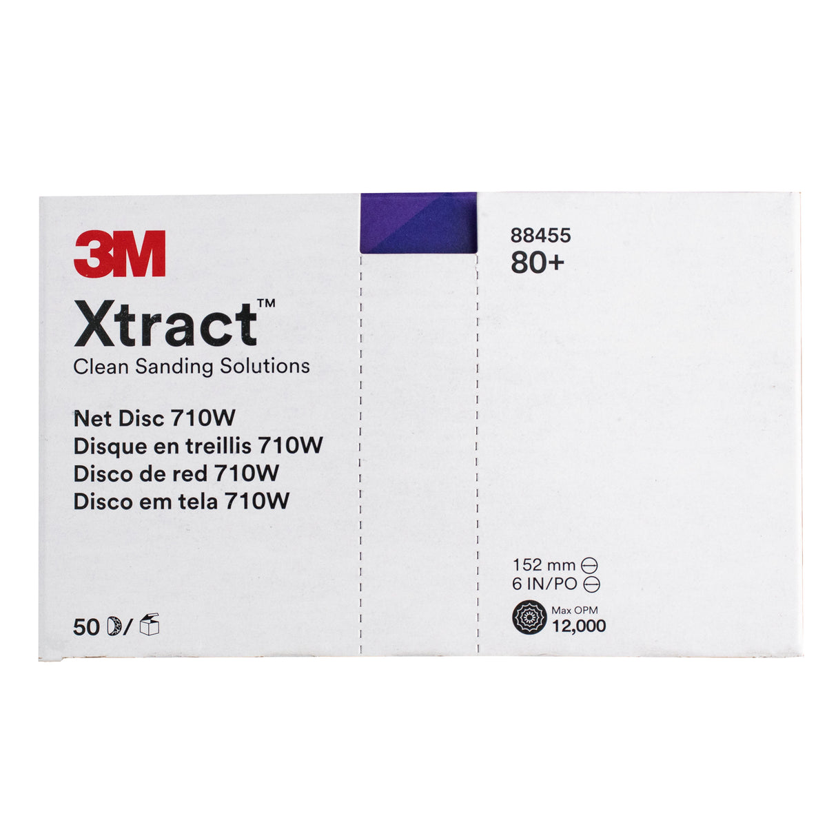 3M Xtract™ Cubitron™ II Net Disc 710W, 6 In NH, 50 Pack — Painters ...