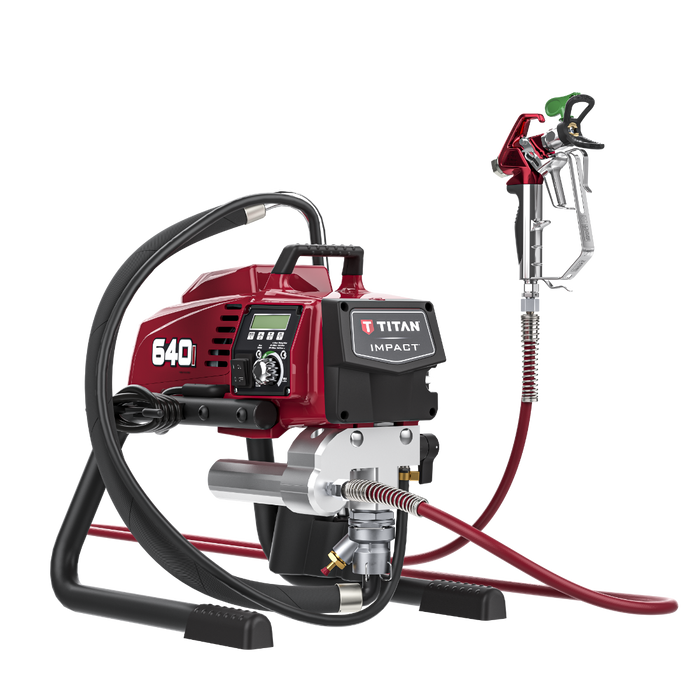 Titan 2419187 Impact 640i Skid Electric Airless Paint Sprayer