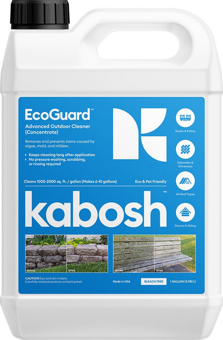 Kabosh 220-128 1gal Eco Guard Advanced Outdoor Cleaner Concentrate