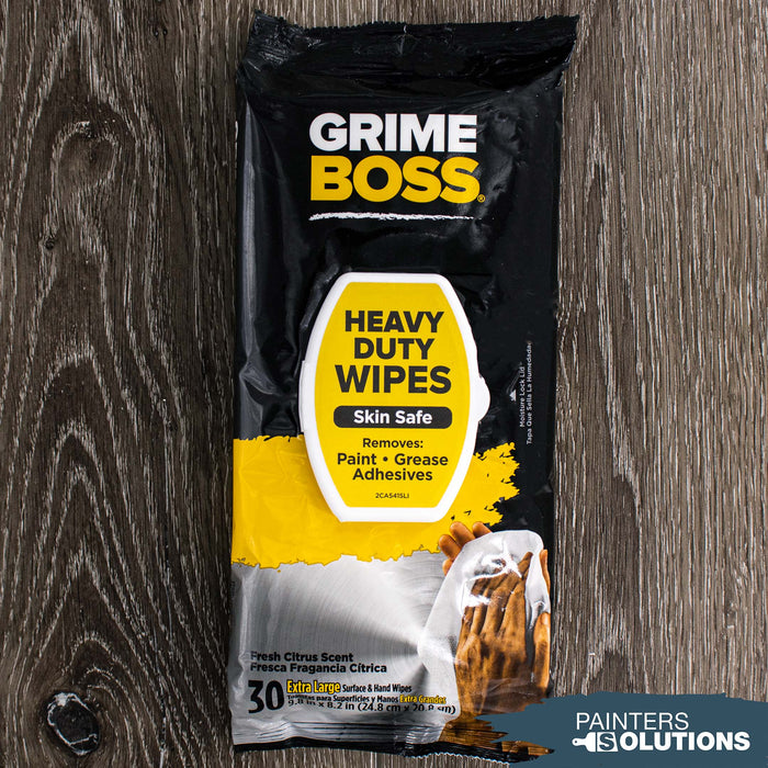 Grime Boss A541S30X 30ct Original Citrus Scent Wipes — Painters